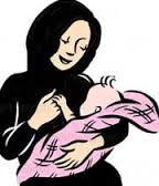 مادری که دچار احتقان شیر شده است ؟